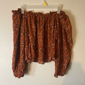 Off The Shoulder Long Sleeve